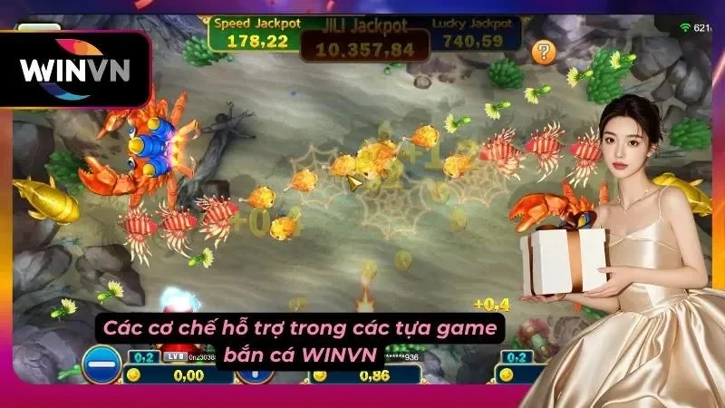 Hệ thống tính năng hỗ trợ tân thủ săn boss tại sảnh bắn cá WINVN