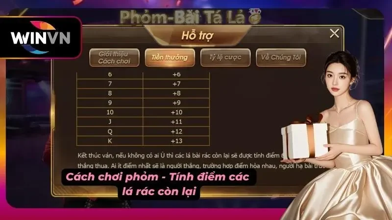 Tính điểm các lá rác cực đơn giản cùng nhà cái