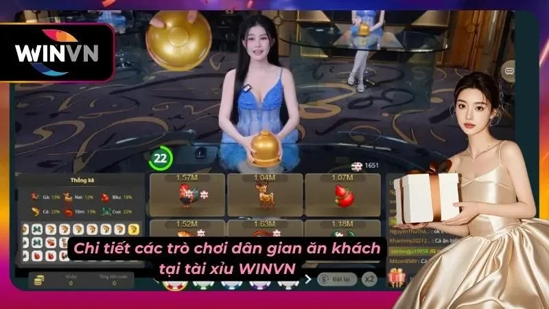 Giới thiệu chi tiết các trò chơi dân gian đang có mặt tại sảnh tài xỉu của nhà cái