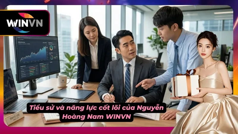 Nguyễn Hoàng Nam WINVN phân tích dữ liệu trận đấu trước giờ bóng