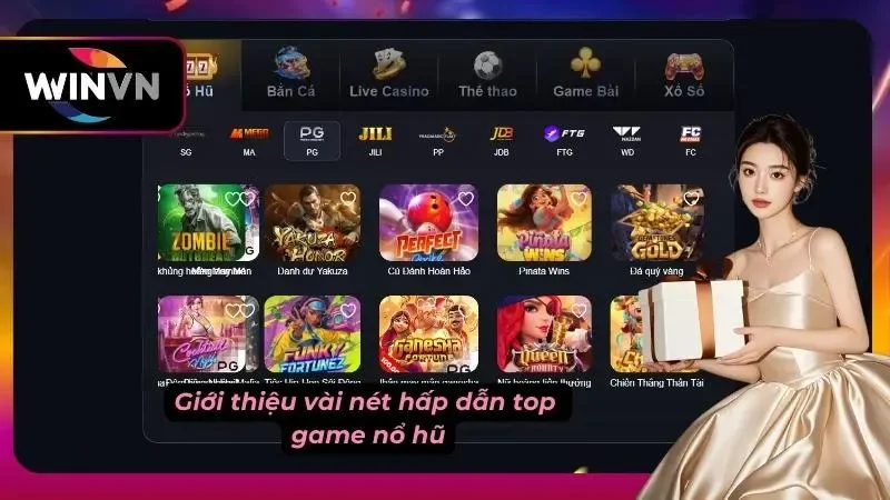 Top game nổ hũ mang đến nhiều trải nghiệm độc đáo