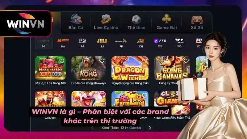 Bố cục vận hành cho thấy phong cách phát triển khá đặc trưng