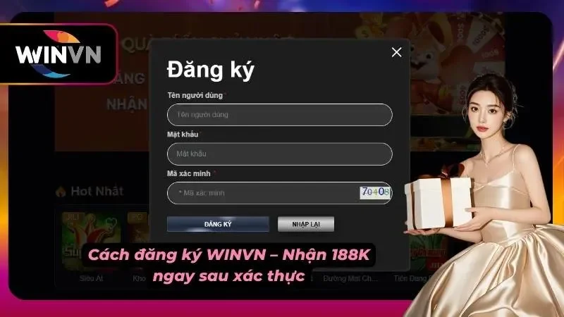 Biểu mẫu đăng ký đơn giản giúp tạo tài khoản nhanh gọn lẹ